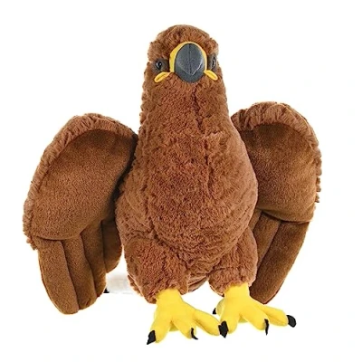 Imagen de Wild Republic Cuddlekins Águila Dorada, Animales de Peluche, 30 cm, Regalo Recién Nacido, Peluches para Niños, Juguete Niñas, Relleno Elaborado con Botellas Recicladas