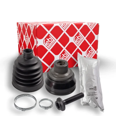 Imagen de FEBI BILSTEIN 173506 Junta Homocinética lado de rueda, Eje delantero, izquierda, derecha con grasa abrazaderas AUDI: A4 B8 Berlina