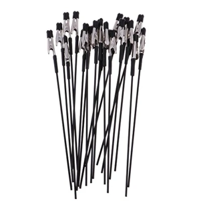 Imagen de Chiloskit 10 Piezas de Clip cocodrilo Metal Modelo inyección Tinta Color Traje Herramientas Pintura Herramienta para aerógrafo, Hobby,
