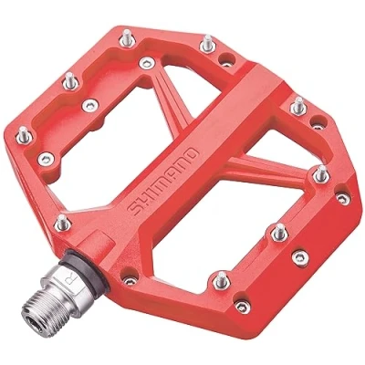 Imagen de Shimano Pedales de plataforma PD GR400 Rojo