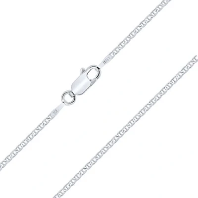 Imagen de Planetys Cadena de Plata Ley 925 Rodiada Malla Marina 1.8 mm Ancho 65 cm Longitud
