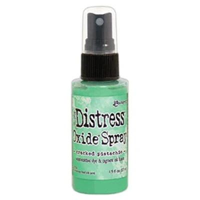 Imagen de Ranger Tinta Tim Holtz Distress Oxide en Spray Stain Cracked Pistachio, 2 Female oz, 59