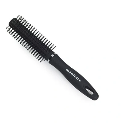 Imagen de Manicare cepillo radial para secar el cabello, adecuado todas las longitudes y tipos de uso en cabello húmedo o seco, redondo cerdas con punta bola, peluquería aseo