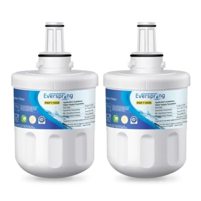 Imagen de EVERSPRING Filtro de Agua para refrigerador Reemplazo Samsung DA29 00003F, 00003G, Aqua Pure Plus Hafin, 00003B, 00003A, DA97 06317A,RFC1100A Paquete 2 (Con factura)