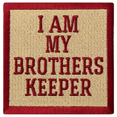 Imagen de Parche de motorista táctico con insignia divertida bordada para planchar o coser. Brothers Keeper