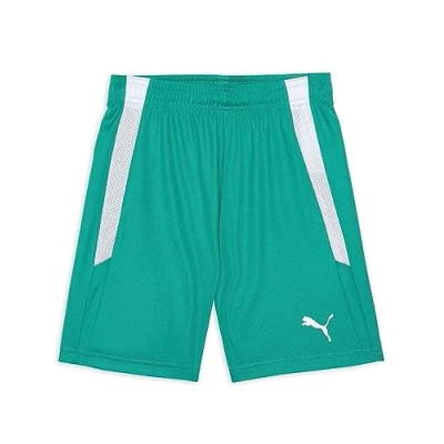 Imagen de PUMA teamLIGA Shorts Jr Pantalón Corto, Unisex niños, Pepper Green P, 176