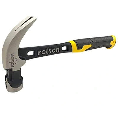 Imagen de Rolson 10431 Martillo de garra forjado sólido 16 oz (450g)
