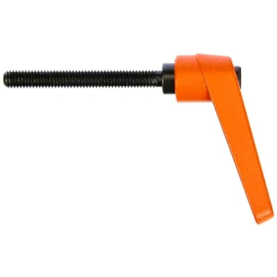 Imagen de Halder 24400.0191 Palanca de sujeción Ajustable, Naranja, d1=14 mm / d2=M6 l1=50