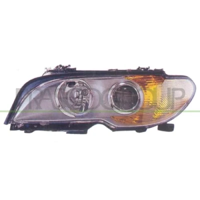 Imagen de PRASCO BM0224933 Faros derecha H7/H7 naranja para circulación por la con electromotor servomotor reg. alcance luces BMW: 3 Coupé