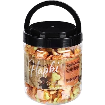 Imagen de Hapki golosinas Galletas con Pollo 550GR Atrapado Especial sin Gluten azúcares añadidos