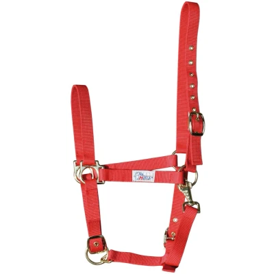Imagen de Harry&#039;s Horse Cabestro 3x ajustable Cob Rojo