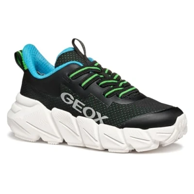 Imagen de Geox J FLEXYPER Fast Boy, Zapatillas, Black, 31 EU