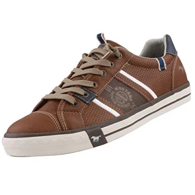 Imagen de Mustang 4072 308 307, Zapatillas sin Cordones Hombre, Marrón (Cognac 307), 44 EU