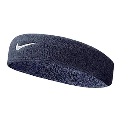 Imagen de Nike Swoosh Headband Banda para la Cabeza, Unisex Adulto, Azul (Obsidian/White), Talla Única