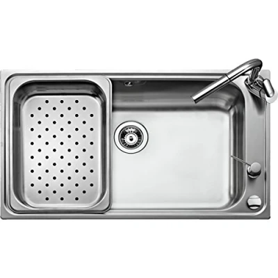 Imagen de ¡Oferta 18% ! Teka Bahia 1C Plus Fregadero De Cocina Acero 90 Cm 1 Cubeta 0 Escurridor