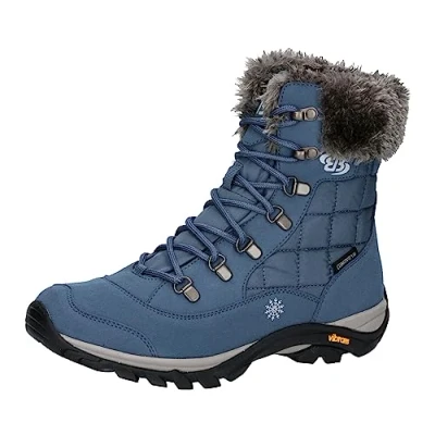 Imagen de Brütting Himalaya, Botas para Nieve Mujer, Azul, 36 EU