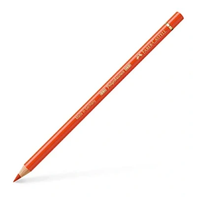 Imagen de Faber Castell Polychromos Lápiz de Color para Artistas, Naranja (Dark Cadmium Orange), 3.8 mm