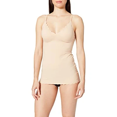 Imagen de Skiny Damen Spaghetti Camiseta interior, Mujer, Talla: 40, Beige