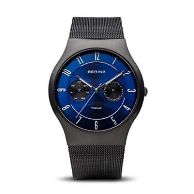 Imagen de BERING Reloj Analógico para Hombre de Cuarzo con Correa en Acero Inoxidable 11939 078
