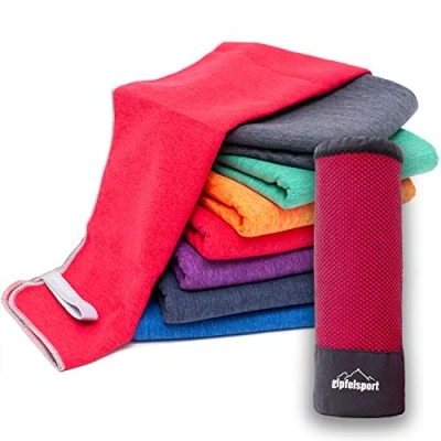 Imagen de gipfelsport Toalla de Microfibra Rojo 1x XXL(200x90cm)