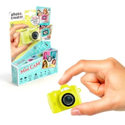 Imagen de Canal Toys Photo Creator Cámara de Fotos y vídeo Digital Mini CAM&#039; Pro con Llavero Tarjeta SD 1 GB incluida CLK 062