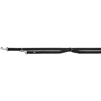 Imagen de Trixie Ramal Ajustable, XS S, 2 m/15 mm, Negro, Perro