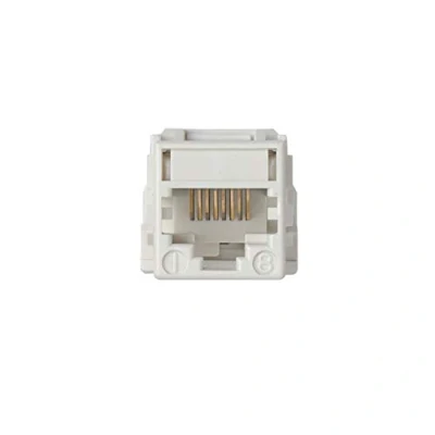 Imagen de Simon 75542 30 conector rj 45 att s 75 blanco nieve Ref. 6557530314