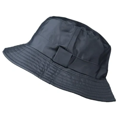Imagen de TOUTACOO, Sombrero, Gorro para la Lluvia, aspecto de Nailon (Azul Talla L)