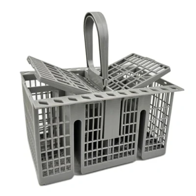 Imagen de TERRARIDE Cesta para cubiertos inferior 22,5 x 21 16 cm Hotpoint, Indesit,Whirlpool Bauknecht Ikea 488000386607,99673 8729,C00257140,C00386607 lavavajillas
