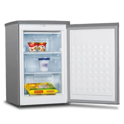 Imagen de INFINITON CV A82I Congelador vertical, Inox, 80 Litros, 3 cajones, Control de temperatura, Puerta reversible, Clase A++/E