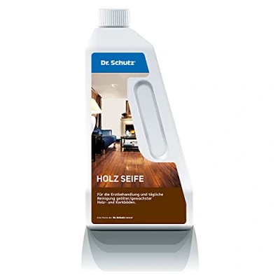 Imagen de Dr. Schutz Jabón de madera 750 ml Limpieza y cuidado para suelos aceitados 2 en 1 un bonito parquet