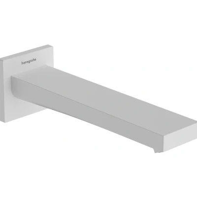 Imagen de hansgrohe Tecturis E, caño de bañera, grifo bañera 210 mm, blanco mate