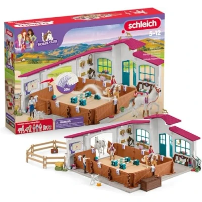 Imagen de schleich 42639 Picadero cubierto Peppertree, a partir de 5 años, HORSE CLUB playset, 179 piezas