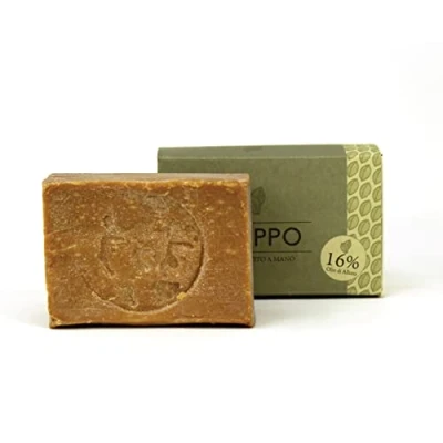Imagen de Lynpha Vitale Jabón de Alepo Aceite Oliva y Laurel 16% Hecho a mano en Turquía con Receta Tradicional Aleppo Puro 100% Natural
