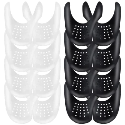 Imagen de Jdomall 8 Pares Escudo de Zapatos Protectores para Zapatillas Deporte, Arrugas Antiarrugas, Prevenga Hendidura del Pliegue Calzado Deportivo,Mujer35 40