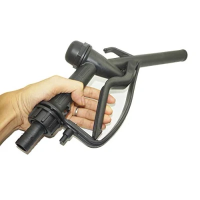 Imagen de 3/4&quot; (DN20) boquilla multiusos para pistola de combustible, manual Compatible con bomba transferencia aceite diésel, entrega, plástico