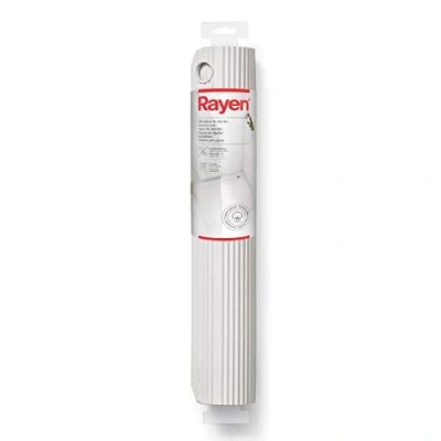 Imagen de Rayen Alfombra para Baño Alfombrilla Cuadrada Ducha o Bañera Máxima Caucho Natural Antideslizante Sujección Ventosas de Alta Resistencia 50 x cm Blanco