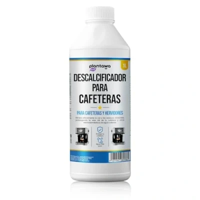 Imagen de Plantawa Líquido descalcificador 1L. Compatible con todas las máquinas de café. Mantén tu Máquina Café en Óptimas Condiciones, Elimina la cal incrustada cafeteras.