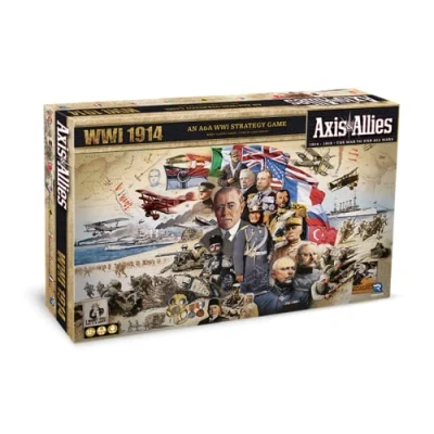 Imagen de Renegade Game Studios: Axis &amp; Allies: WWI 1914 Un juego de mesa guerra estratégica para 2 8 jugadores, estrategia intensa, tiempo 4 a 6 horas