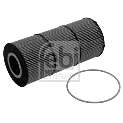 Imagen de FEBI BILSTEIN 49867 Filtro de aceite con junta anular Cartucho filtrante MERCEDES BENZ: ACTROS MP4, AROCS