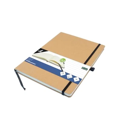 Imagen de Kangaro Cuaderno A4 Kraft rayado HC 96 hojas 80 g