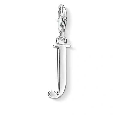 Imagen de Thomas Sabo Charm con Cierre para Mujer de Plata Ley 925/1000, Letra J