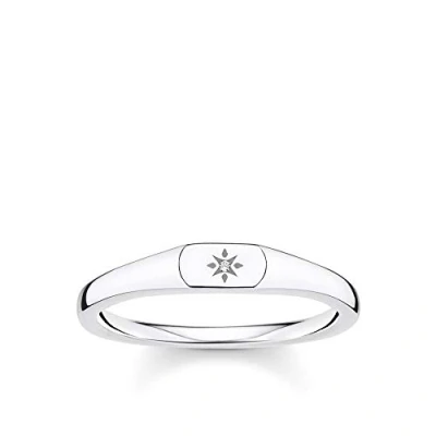 Imagen de Thomas Sabo anillo estrella plata de ley 925 TR2314 051 14 56