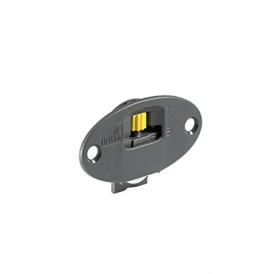 Imagen de Hettich 9115219 Slide Line 55 Plus Unidad para Puertas correderas Interiores, plástico Antracita, Plata