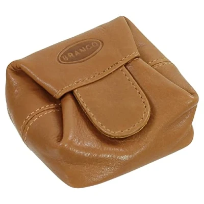 Imagen de Branco Mini Monedero (piel 6,5 cm beige naturaleza Breite ca. / Höhe Tiefe 2
