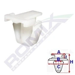 Imagen de ROMIX C60567 Grapa HONDA: CIVIC 8 Hatchback