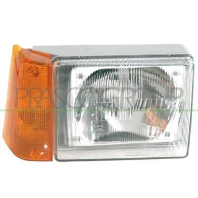 Imagen de PRASCO FT1214604 Faros izquierda H4 naranja con luz intermitente FIAT: Panda I Hatchback
