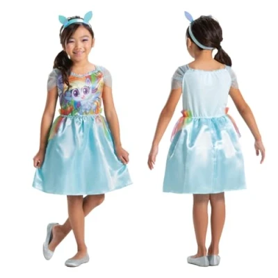 Imagen de Jakks Pacific Disfraz Rainbow Dash My Little Pony básico para niño 7 8 años (124 136 cm)