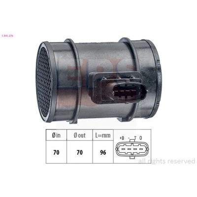 Imagen de EPS 1.991.276 Medidor de masa aire Made in Italy OE Equivalent OPEL: Vectra C Berlina, Corsa D Hatchback, Astra H GTC, ALFA ROMEO: 159 Sportwagon
