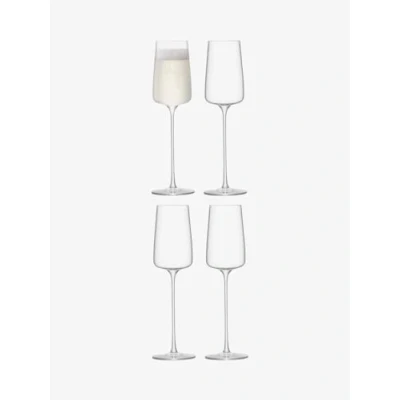 Imagen de LSA International MW05 Metropolitan Copas de champán (230 ml, 4 unidades), transparente